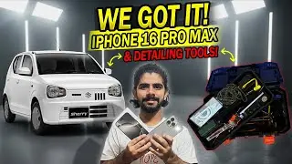 We Finally Unboxed the iPhone 16 Pro Max 📦 + Found Our Car Tools Again! 🚗💥