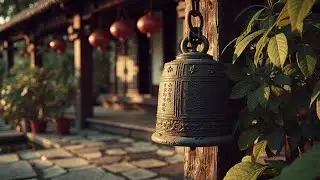 Oriental Meditation | Spiritual Flute & Temple Bell Sounds for Deep Zen Healing