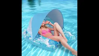 LZRLSHS Pool Float with Canopy