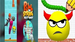 New Update 2025 🔥Pull the String: Nick's Quest VS Hole.io 3D- 🔥MAX Levels unlocked