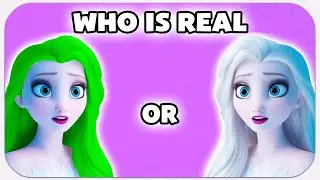 Guess The Real DISNEY PRINCESS Character! Only True DISNEY Princess fans can answer this | CAM QUIZ