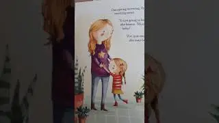 Vegan children's book - Vivi the Supervegan reading