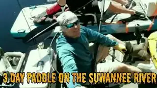 KAYAK/SUP CAMPING, Clips from our 3 day trip on the Suwannee River, 2017
