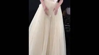 Modern / Fashion Champagne Lace Butterfly Prom Dresses