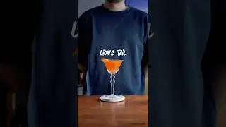 LION&rsquo;S TAIL cocktail! 🦁