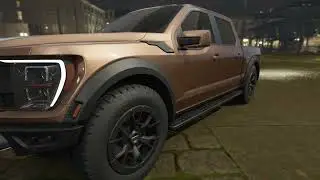 3M Gloss Gold Metallic Vinyl Wrap on Ford F150 Raptor