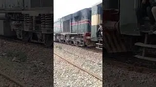 High Speed Diesel Engine of Pakistan Railway #train