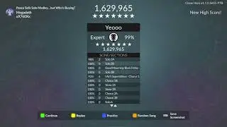 Peace Sells Solo Medley... but Who's Buying? - Megadeth - charted by  ⁨@760creations  (-16 notes)