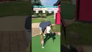 Year 2 Season 11 Mini Golf Tournament #1 (Hole 6) #golf #minigolf #viral