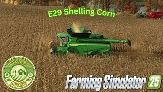 Shelling Corn & Making A Auto Drive Course | E29 Frankenmuth Farming Map FS25 | Farming Simulator 25