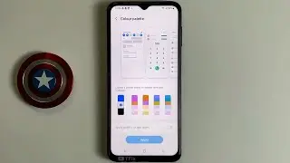 How to change the Color Palette on Samsung A23 Android 12