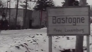 Original Film Footage of Bastogne WW2