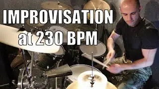 Death Metal Improvisation on DRUMS