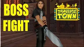 Kingdom Hearts - Traverse Town - First Boss Fight - LEON/SQUALL