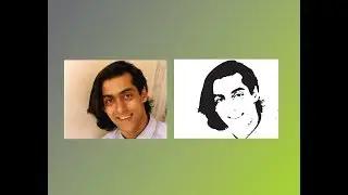 How to  Make LINE ART IMAGE IN CorelDraw X7 BY GRAPHICS DESIGNS