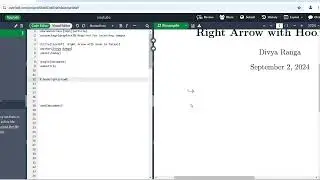 ✅How to write Right Arrow with Hook in LaTeX ❓