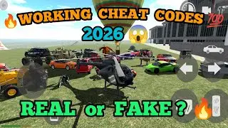 🔥 Working Cheat Codes 2026 | Real or Fake? 😱 | Indian Bikes Driving 3d | All Cheat Codes | Part -1 