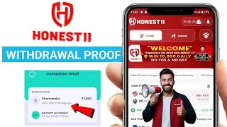honest 11 withdrawal proof | honest 11 fantasy app | new fantasy app | free fantasy cricket app