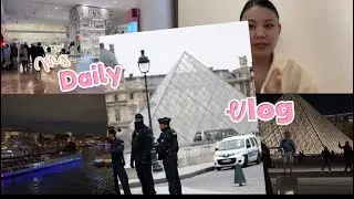 Museum de louvre || jewellery heist || Gorshey || outing || Paris night life.