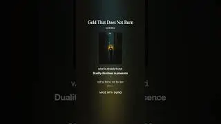 Gold That Does Not Burn