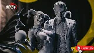 In depth Look of Harley and Joker by Legendary Beast Studios