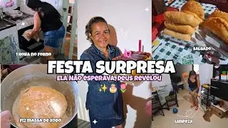 UM DIA MUITO ESPECIAL 🎂 | Limpeza, massa de salgado e uma surpresa especial 💕