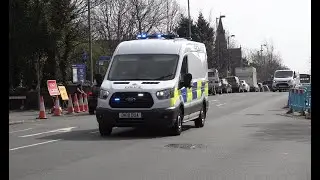 Merseyside Police / 2018 Ford Transit / Cell Van / Responding