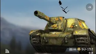 SU-152 WoT Blitz Mバッチ
