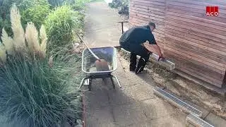 ACO Self Euroline Drainage Installation