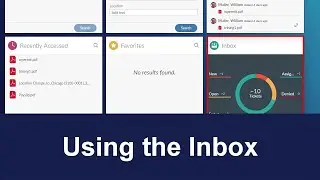 Using the Inbox | OpenText Extended ECM for SuccessFactors