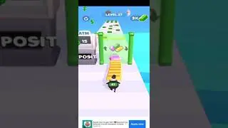 ATM Rush level 27 gameplay with android and iOS yum pum gaming studio #shorts