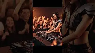 Female DJ Perform #veo3 #remix
