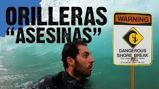Olas ASESINAS ☠y C&Oacute;MO hacer surf SIN TABLA🙌  (solo con aletas)