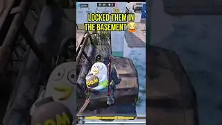 Locked them in the basement 😂 | BR #CODM #1shot1kill