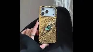 🚨Топ Новинка 🔥 Роскошный 3D-чехол Cthulhu Dark Demon Eye для iPhone.
