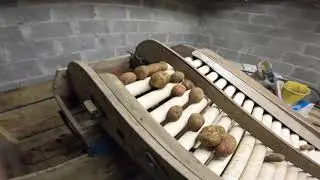 BIG SPUDS, LITTLE SPUDS, STONES AND CLAY - POTATO GRADER