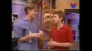 Jonathan Taylor Thomas with Nigel Mitchel Disney Channel UK