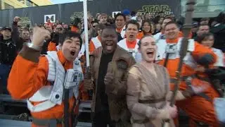 'Star Wars: The Force Awakens' Premieres Amid Heavy Secrecy | ABC News