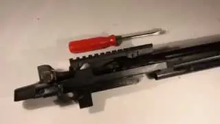 M1A M14 - Как снять застрявший/заклинивший шток механизма открывания