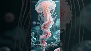 🌊 Some jellyfish never die&hellip; they just restart life! ♾️Nature is insane. 