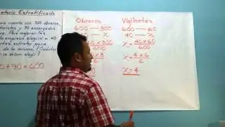 MUESTREO ALEATORIO ESTRATIFICADO