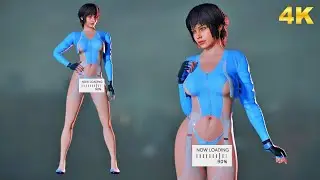 Resident Evil 2 | Claire Redfield | Section 9 4K | Dedraz