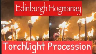 Torchlight Procession Edinburgh Hogmanay