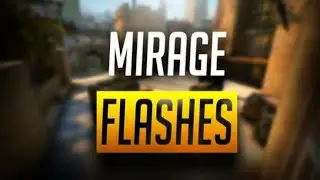 CS:GO || 10 POP FLASHES ON MIRAGE - 2020