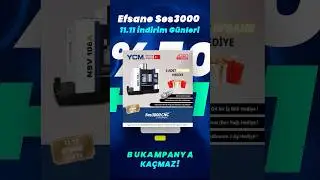11.11 Haftasına &Ouml;zel Makine ve Mastercam Kampanyası! 💥Ka&ccedil;ırmayın! #ses3000cnc
