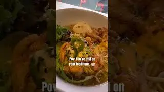 Food tour! #foodiefavorites #eastonpa #ramen🍜 #macorons #foodietour #yummy😋😋