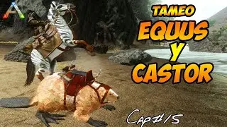 CASTOROIDES Y EQUUS , tameo super fácil ! Prehistoria Loca #15 Ark mobile