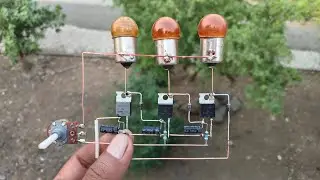 DIY 12V LAMP CHASER USING MOSFET IRFZ44N