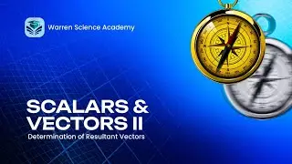 Determination of Resultant Vectors || Vector Resolution & Parallelogram Law of Vectors Addition