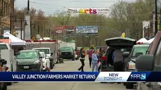 Valley Junction Farmers' Market returns